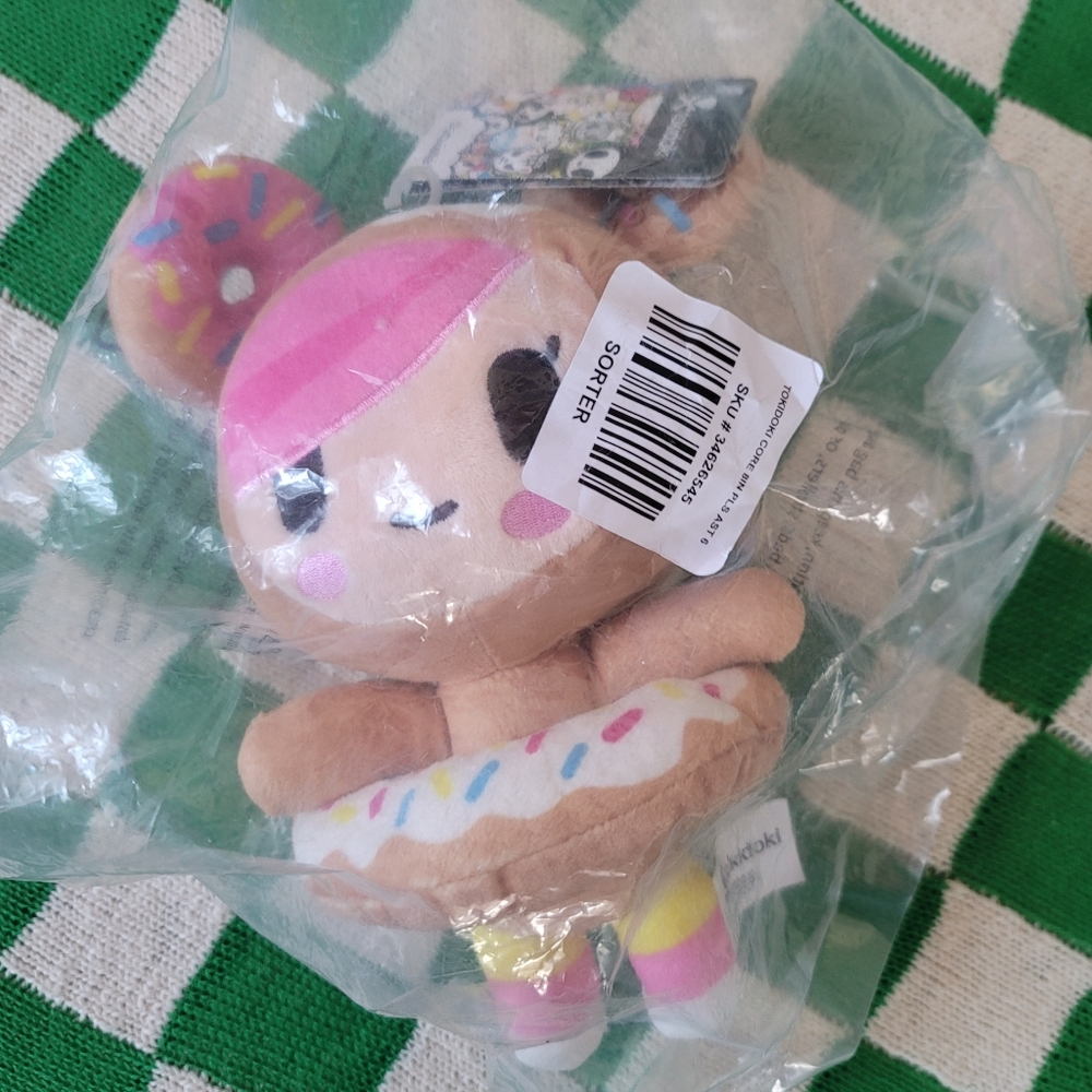 Tokidoki Plush Donut GIRL NWT